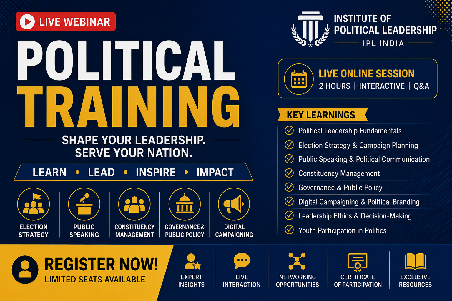 Political Leadership Webinar